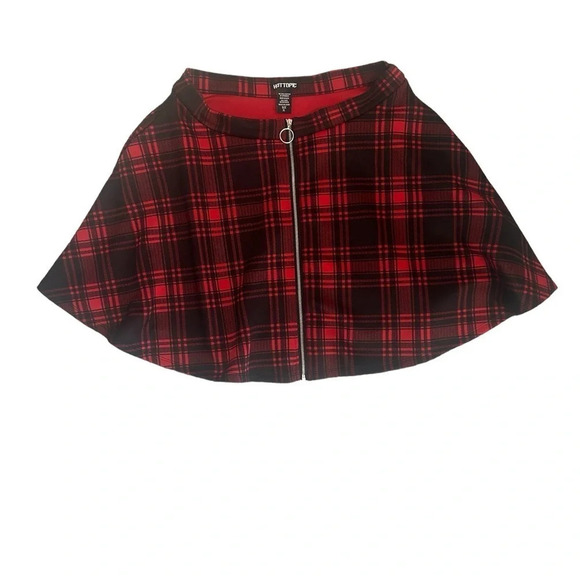 Hot Topic Dresses & Skirts - Hot Topic XL thicker plaid  mini